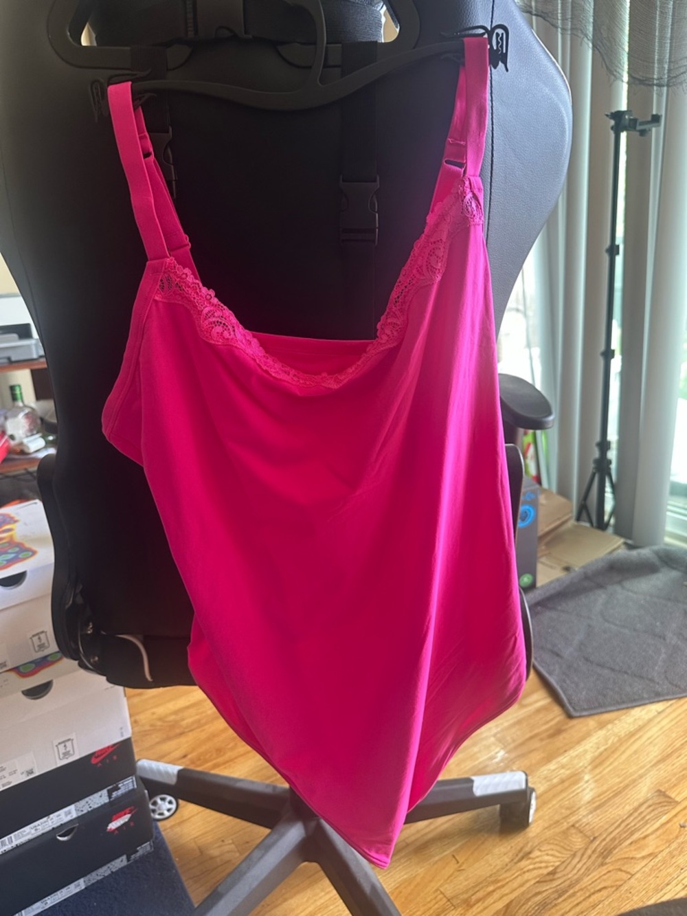 No boundaries women’s stretch thong bodysuit with lace trim size XXXL (22)